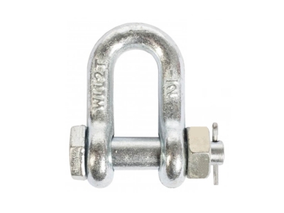 Скоба прямая DIN G2150 (болт, гайка)