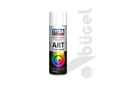 TYTAN Краска аэрозольная белая глянцевая (400мл) 