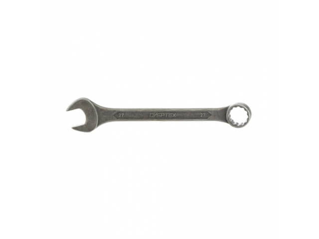 Ключ комбинированный ,27 мм,CrV.фосфатированный,ГОСТ 16983//СИБРТЕХ